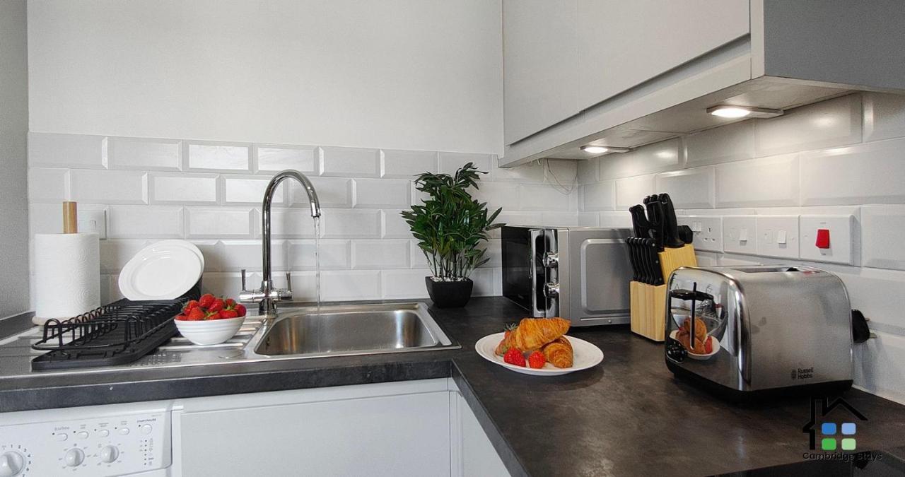Cambridge Stays Central Apart Hotel 1Br Flats-Easy Walk To City Centre-Parking CBG Exterior foto