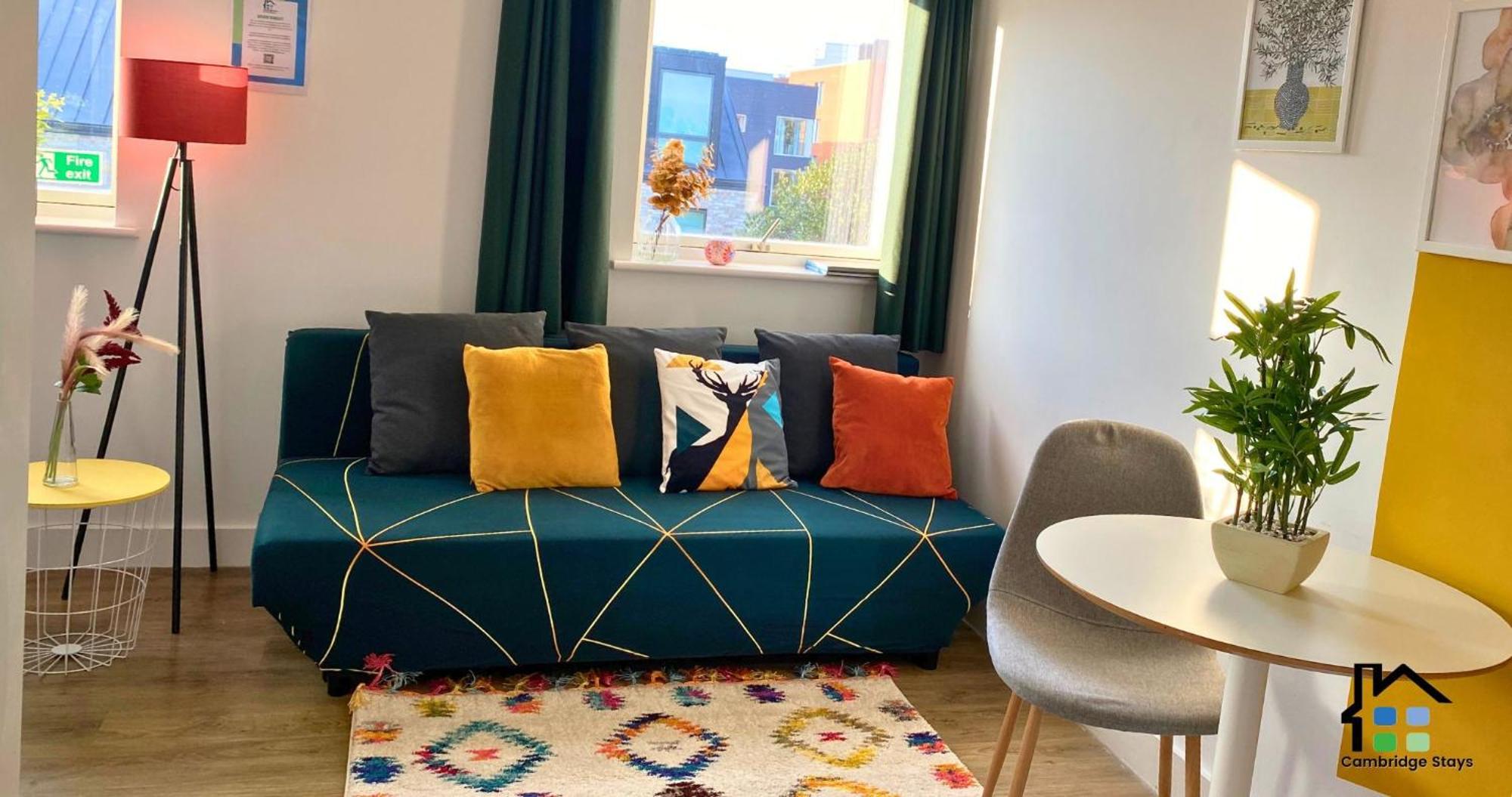 Cambridge Stays Central Apart Hotel 1Br Flats-Easy Walk To City Centre-Parking CBG Exterior foto